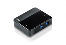 Устройство с 2 портами USB 3.0 для совместного использования периферийных устройств Aten US234 фото, купить, цена, магазин