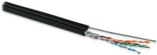 Hyperline UUTP4-C5E-S24-SW-OUT-PE-BK-88 (88 м) Кабель витая пара U/UTP Hyperline UUTP4-C5E-S24-SW-OUT-PE-BK-88 фото, купить, цена, магазин