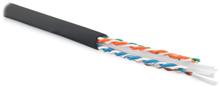 Hyperline UUTP4-C6-S23-OUT-LSZH-BK-500 (500 м) Кабель витая пара U/UTP Hyperline UUTP4-C6-S23-OUT-LSZH-BK-500 фото, купить, цена, магазин