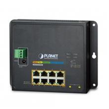 IP30, IPv6/IPv4, L2+ 8-Port 10/100/1000T 802.3at PoE + 2-Port 100/1000X SFP Wall-mount Managed Switch (-40~75 degrees C, dual power input on 48-56VDC terminal b Planet WGS-5225-8P2S фото, купить, цена, магазин