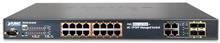 IPv6 Managed 16-Port 802.3at PoE Gigabit Ethernet Switch + 4-Port SFP (230W) Planet WGSW-20160HP фото, купить, цена, магазин